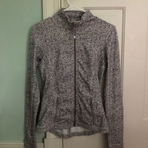 Lululemon Pink & Grey Jacket/Zip-up Define Jacket